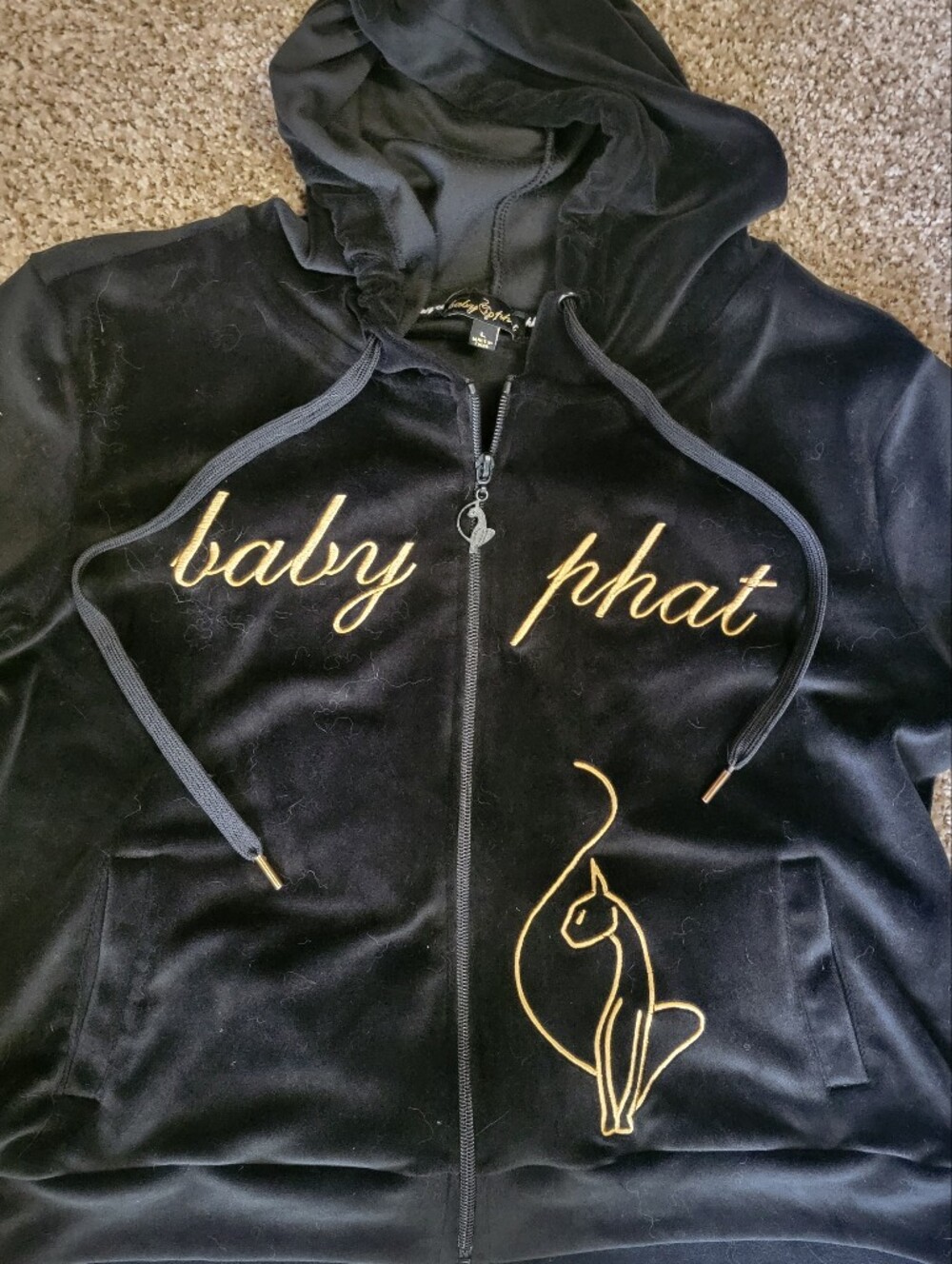 Baby Phat Hoodie Juniors Sz Large